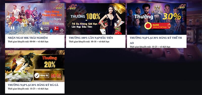 4 ưu đãi hấp dẫn tại FT247 Casino mà bạn không thể bỏ lỡ