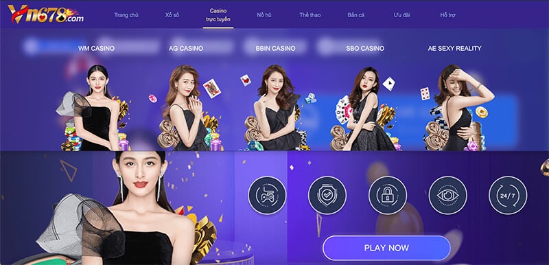 Thử vận may với các trò chơi casino trực tuyến